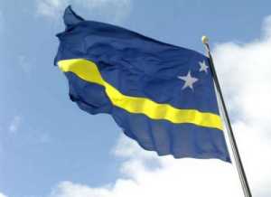 De vlag van Curacao